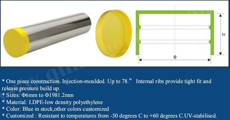 High-Quality Free Sample LDPE UV Protection Plastic Pipe End Cap