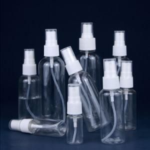 Wholesale 10ml 30ml 50ml 60ml 100ml 250ml Spray Bottle with Dispenser Cap for Alcohol Hand Sanitizer