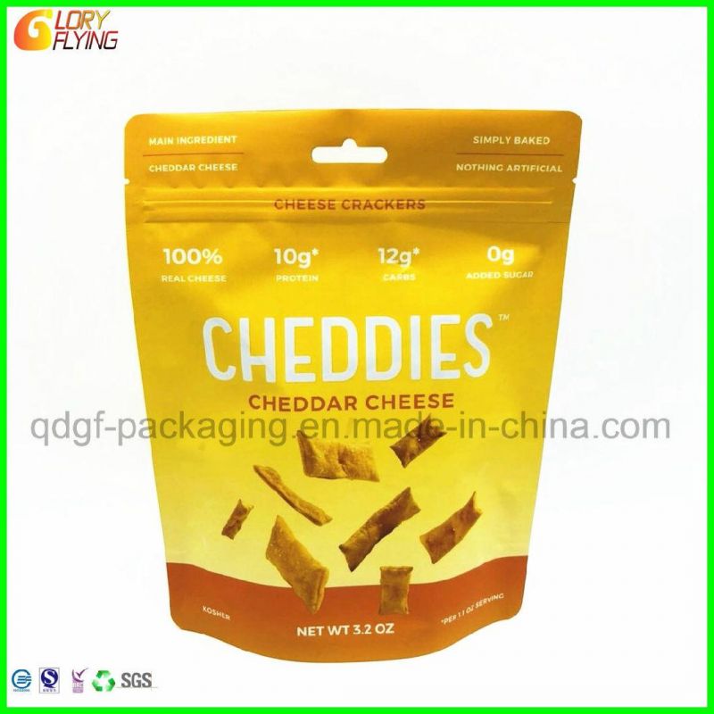 Wonderful Printing Food Bag for Packing Cookies Chips