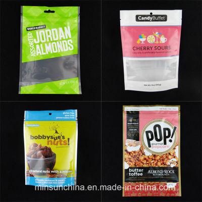 Aluminum Foil Stand up Packaging Food Plastic Bag with Zipper