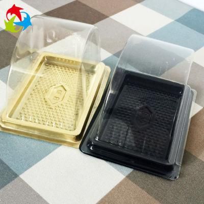 Disposable Clear Mini Cake Plastic Packaging with Lid