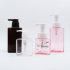 Clear Square PETG Plastic Cosmetic Packaging Face Wash Dispenser Hand Soap Shampoo Bottle with Foam Pump