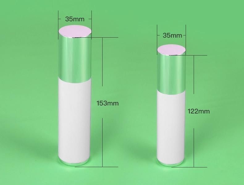 Cosmetic Plastic Acrylic Empty White Fancy Lotion Bottles 30ml 50ml