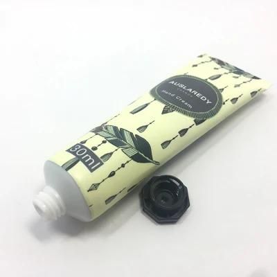 Aluminum Empty Soft Tube with Plastic Screw Thread Collapsible Metal Environment-Friendly Cosmetic Cream Color Dye Packaging