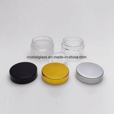 Glass Cream Jar Lotion Pump Cosmetic Bottle