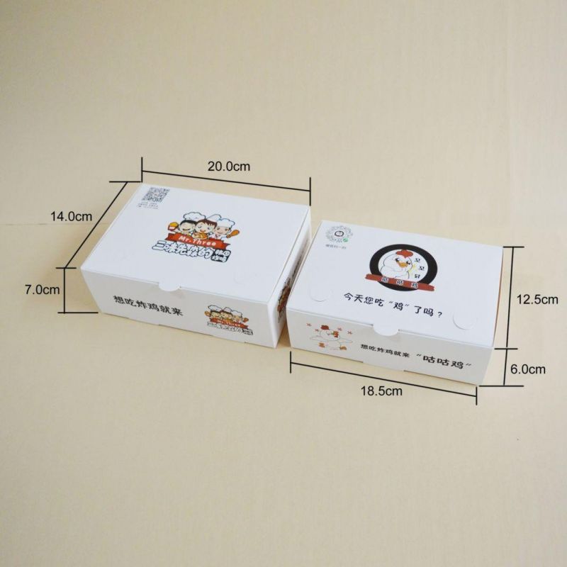 Color Print Logo Food Box Paper Box Food Food Delivery Box Boxes for Food Kraft Food Box Box Packaging Food