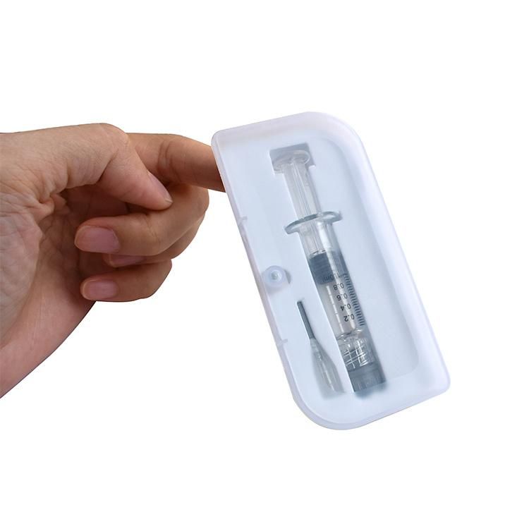 Wholesale 1set 1ml Luer Lock Glass Syringe with Needle and Packaging