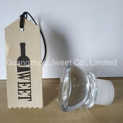 Custom Glass Wine Bottle Cap Whisky Bottle Stopper Cap