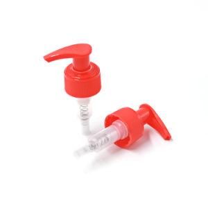 Wholesale High Quality 24/410 Red Pump Lotion Pump Dispenser Plastic