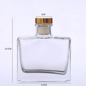 Factory Supply Bespoke Spray Perfume Glass Bottle 50ml 100ml Fragrance Glass Bottle with Zamac Cap