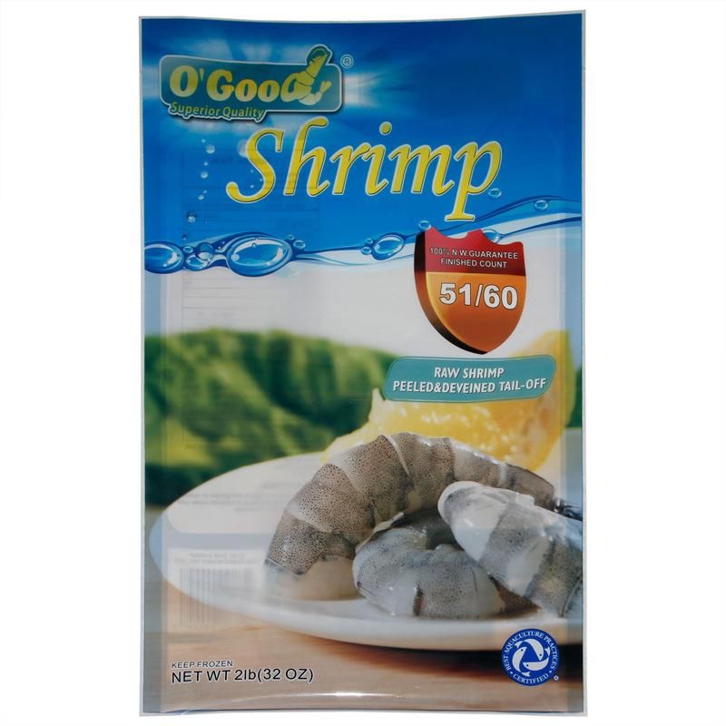 Frozen Fish and Sea Food Plastic Insurance Vacuum Bags