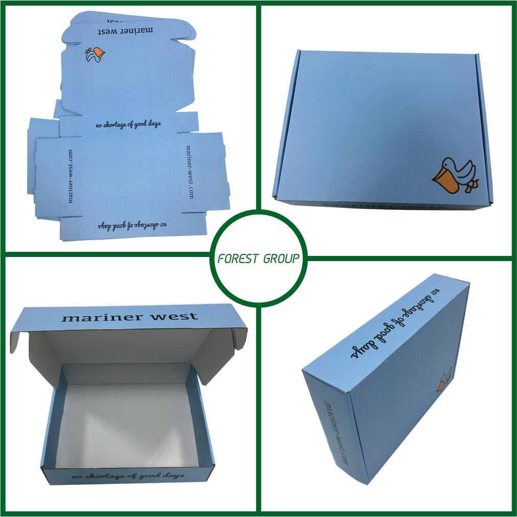 Custom Made Corrugated Shipping Box for Suits