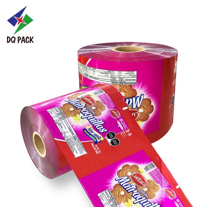 Custom Printed Food Packaging Film for Cookies