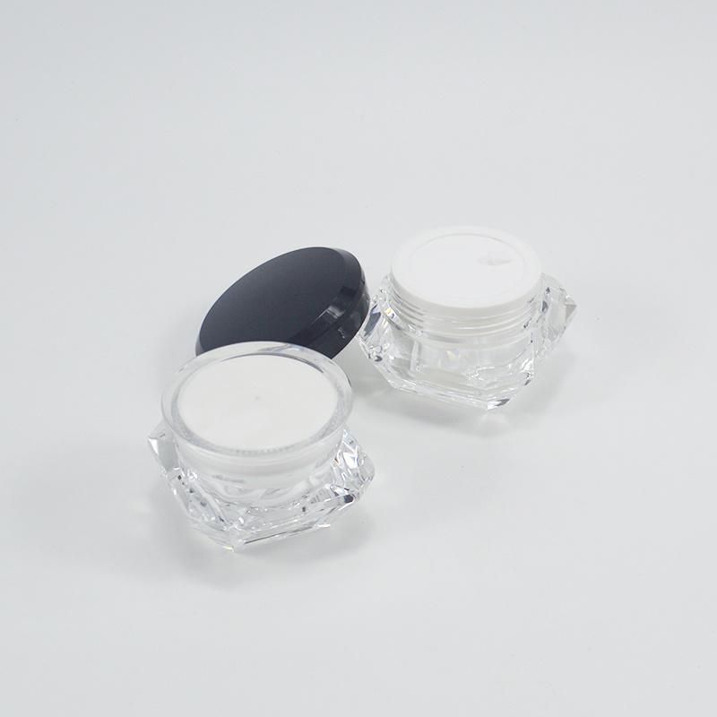 Hot Sell Plastic Acrylic 30g 50g Cream Jar Eye Cream Bottle