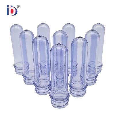 Color Press Neck Transparent Blue Wide Mouth Food Grade 16g Pet Preforms Kaixin