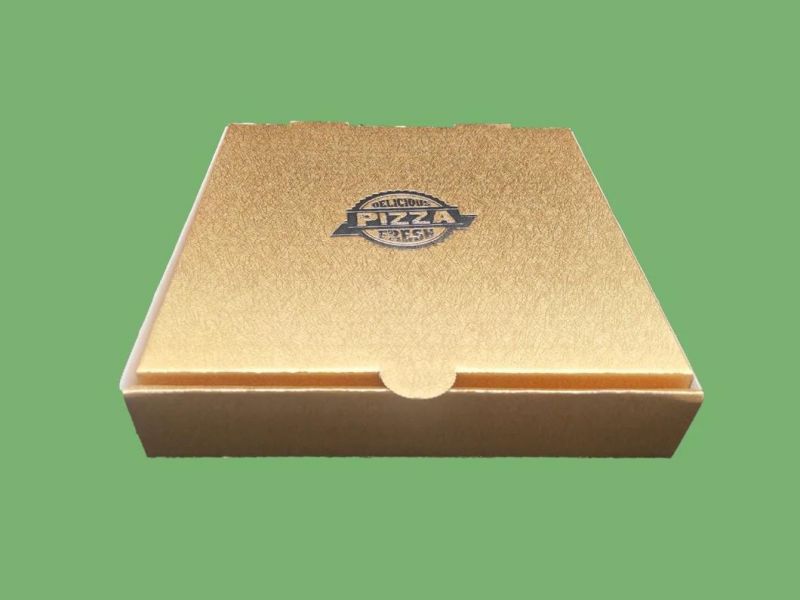 Custom Design Pizza Corrugated Paper Packing Box with Own Logo