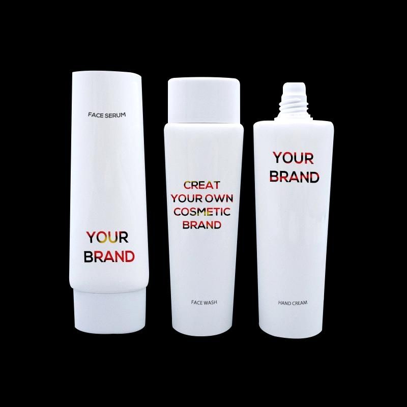 Custom Cosmetic Face Wash Tube Body Cream Hand Cream Plastic Tube Packaging