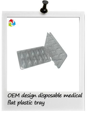 Medical White PVC Blister Tray for Vial