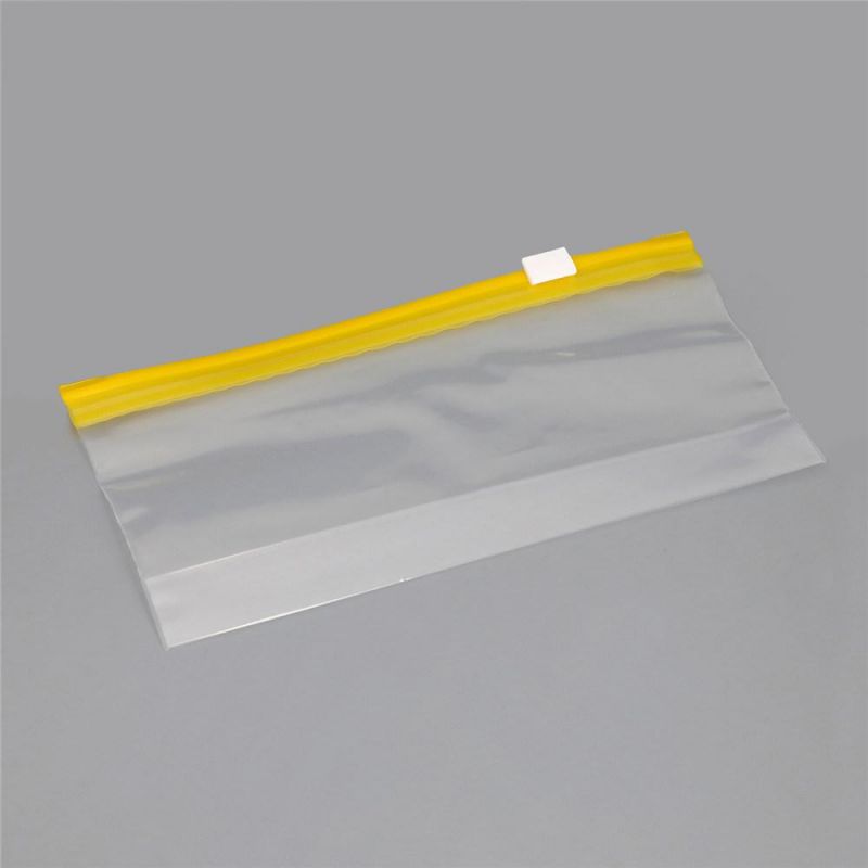 Transparent Easy Open Resealable Slider Self Sealed Bag