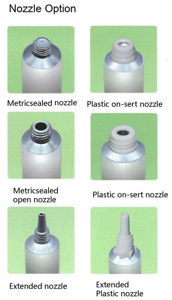 Aluminum Collapsible Adhesives Tube for Lubricants