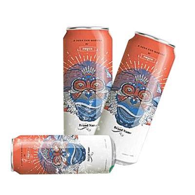 Standard 473ml Hot Sale Can Be Customized Coconut Water Seltzer Blank Empty Aluminum Soft Drink Can