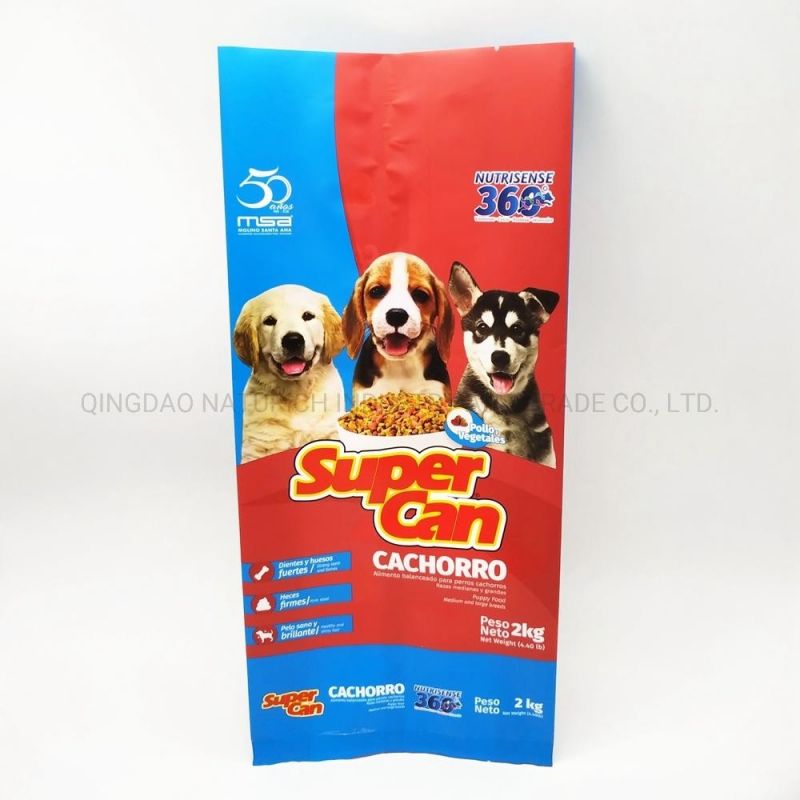 Customized 1kg 2kg 4kg 5kg 10kg Dog Food Packaging Bag