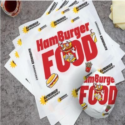 Custom Tissu Sandwich Rolling Papel Fast / Food Wrap Paper