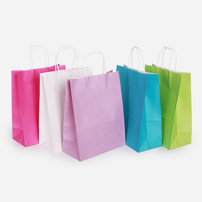 Colorful Customized Printed Kraft Paper Bag Manufacturers