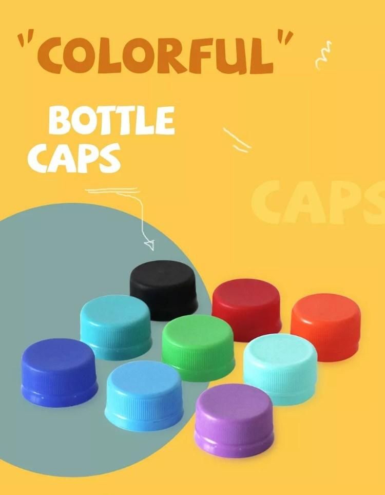 Competitive Price China Supplier 28mm PP Plastic Caps Red Colors High Neck for Bottle