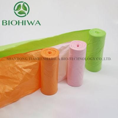 PLA Corn Starch T-Shirt Shopping Bag Thank You Bag Plastic 100% Compostable and Biodegradable Bags