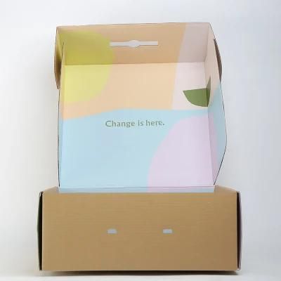 Factory Custom Packing Corrugated Carton Box with Color Printing