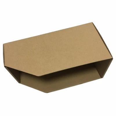 OEM Design Custom Brown Kraft Paper Box with Logo Printing