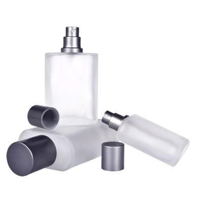 Empty Atomizer Bottle 30ml 50ml 100ml Clear Glass Luxury Spray Perfume Bottle