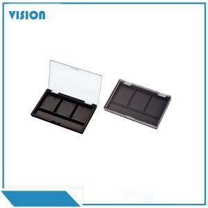 3 Colors Plastic Transparent Cap with Matte Black Cosmetic Packaging