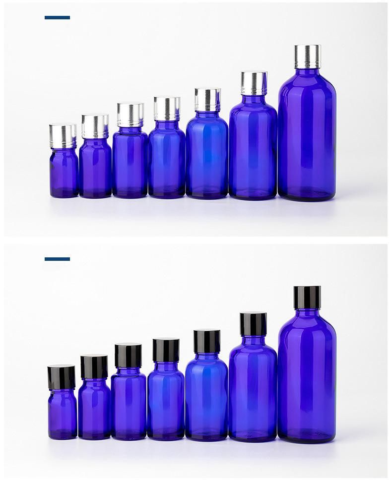 Blue Essential Oil Bottle for Perfume