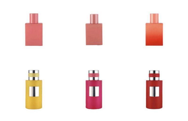 100ml Twisted Bottles of Special Shaped Perfume Bottles Can Be Customized for Printing Logo