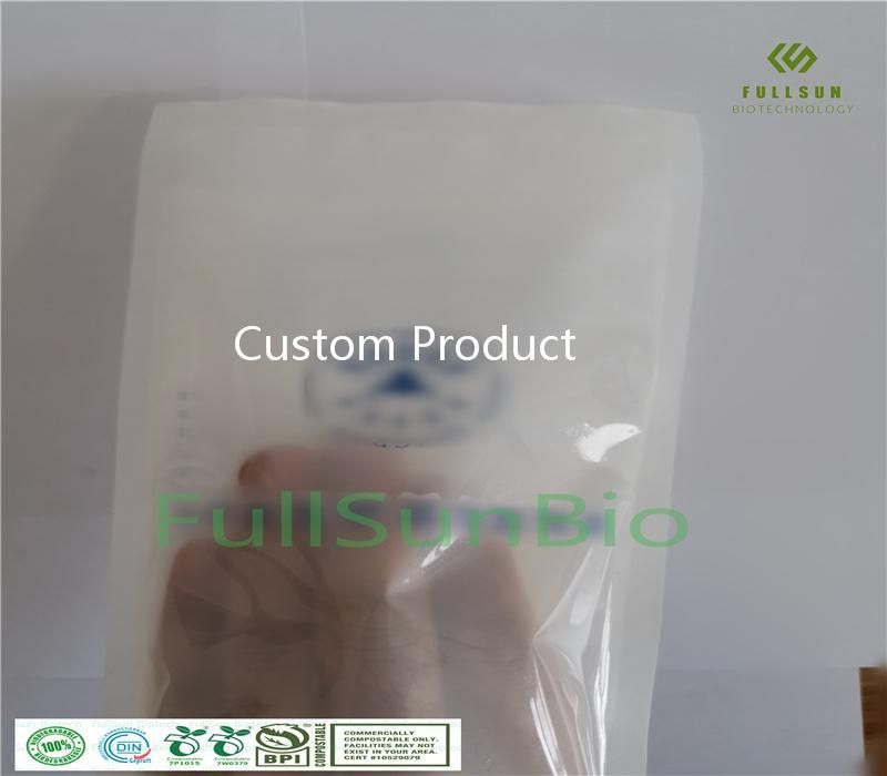 100% Biodegradable Food Sealed Bag Plastic Packaging Freezer Compound Bag