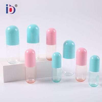 Ib-B108 Cute Capsule Shape Plastic New Style Good Price Cosmetic Sprayer Bottle Kaixin