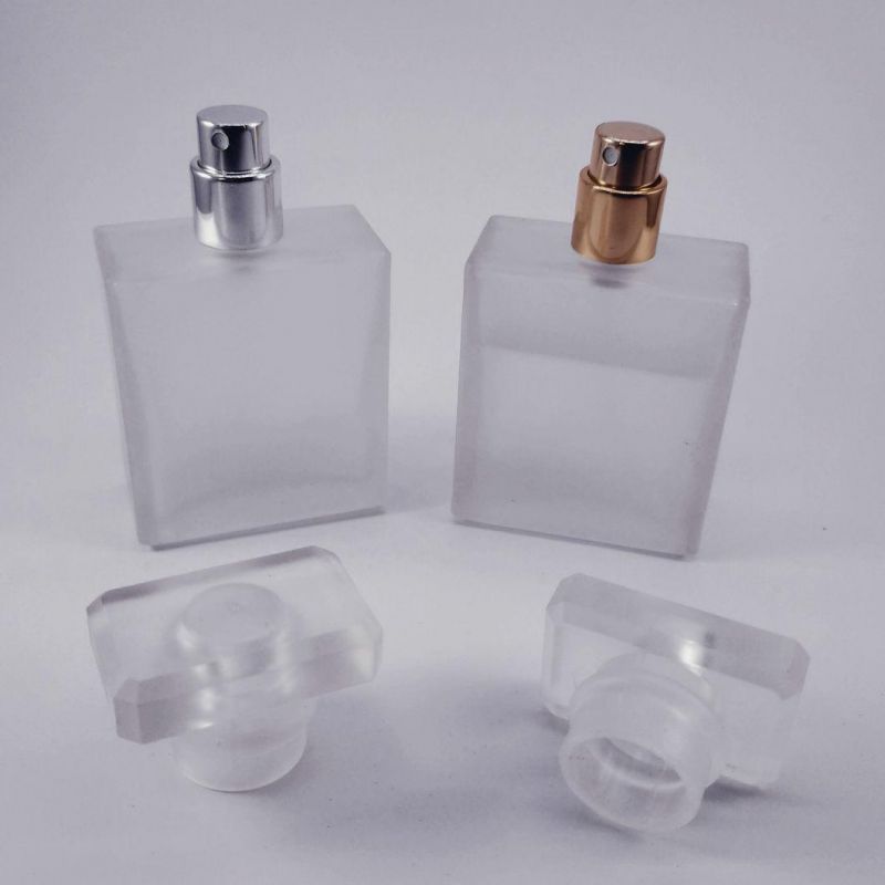 50ml Mist Spray Glass Perfume Atomizer Matte Portable Fine Bottles Empty Pump Frosted Refillable Bottle