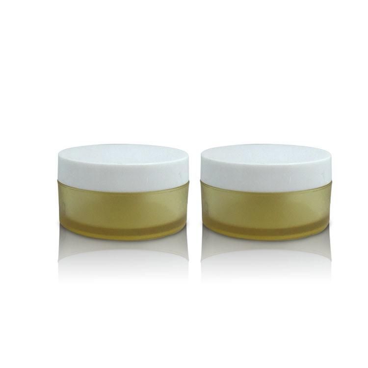 50g 100g 150g Pet Cream Jar with White Lid