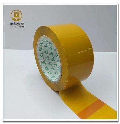 China High Viscosity BOPP Yellowish Tape