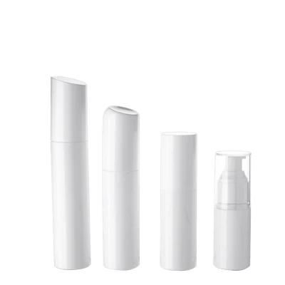 Low MOQ White Custom Logo Cosmetic Makeup 60ml 100ml Plastic Pet Mist Hair Body Spray Bottle