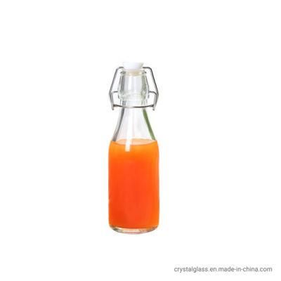 1000ml Round Kombucha Milk Glass Bottles Swing Top Flip Top