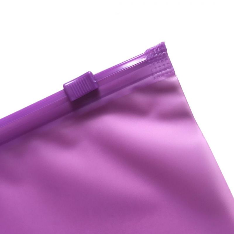 Manufacturer CPE Matt Poly Bags with Zipper for Clothing Zip Lock Bag Packaging Bag