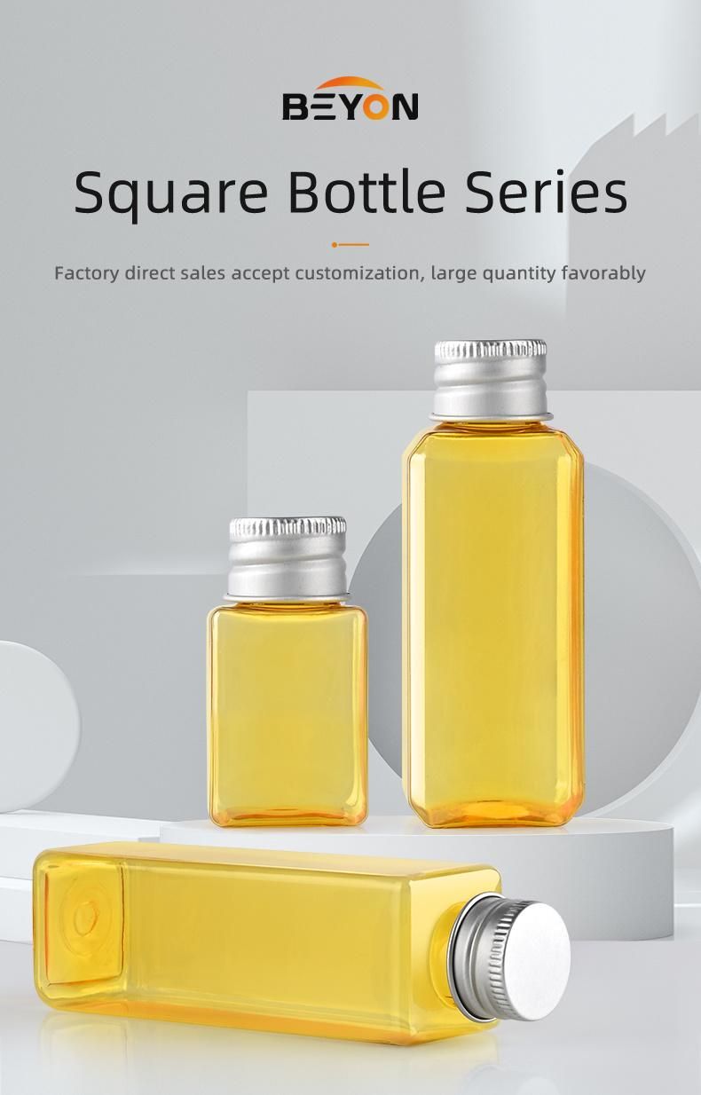 Square Pet Plastic Bottle (01C001)