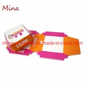 Fast Cardboard Burger for Food Package Printing Takeaway Paper Hamburger Box