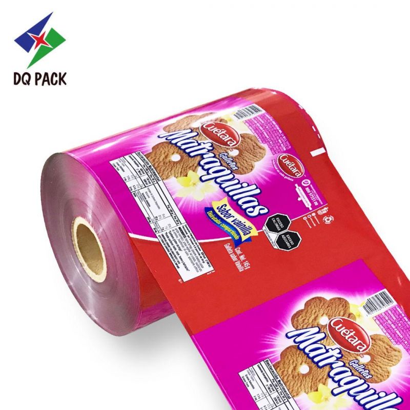 Custom Printed Food Packaging Film for Cookies