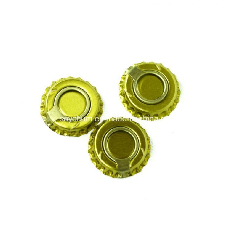 Custom Design Standard Export Glass Bottle Beer Juice Drinks Ring Pull Caps