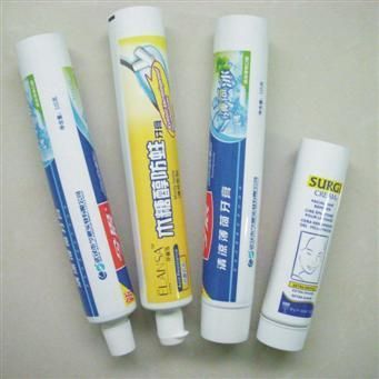 Toothpaste Laminated Tube with Screw Strip Screw on Cap