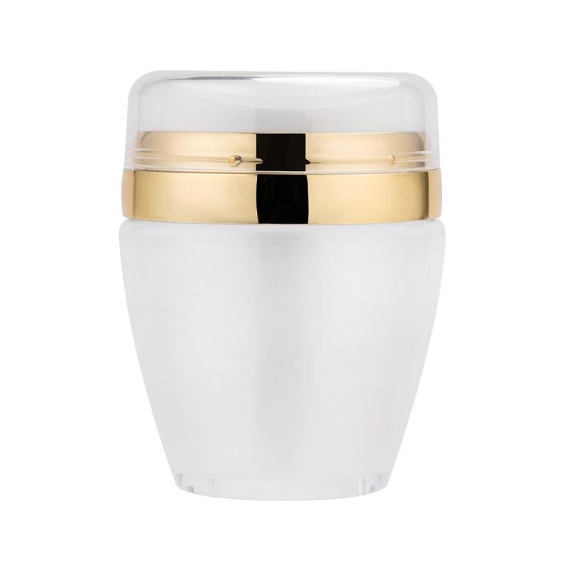 New Design 30ml 50ml V-Shape Cosmetic Airless Jar